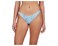 Roxy Sea &amp; Waves Reversible Printed Reg Bottoms Adriatic Blue Tie-Dye Stripe LG