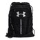 Under Armour Unisex-Adult Undeniable Sackpack , Black (001)/Metallic Silver , One Size Fits Most