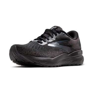 Brooks Women's Ghost 16 GTX Waterproof Neutral Running Shoe - Black/Black/Ebony - 9 Medium