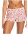 Roxy womens Island in the Sun 2 Inch Boardshort Board Shorts, Pastel Rose Swept Up Floral, Large US
