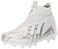 adidas Freak Spark 23 Molded Football Shoe, White/White/Silver Metallic, 4 US Unisex Big Kid