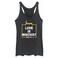 Marvel Loki Love is Mischief Women's Racerback Tank Top, Black Heather, Small