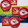 Trendware NFL Kansas City Chiefs LIX Tailgate Party Kit, Serves 8 Guests