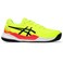 ASICS Kid's Gel-Resolution 9 Grade School Tennis Shoes, 6, Safety Yellow/Black