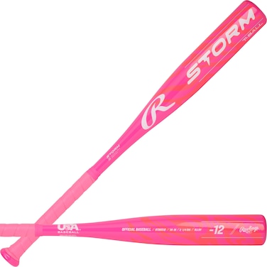 Rawlings   Storm T-Ball Bat   24-inch   -12   Pink