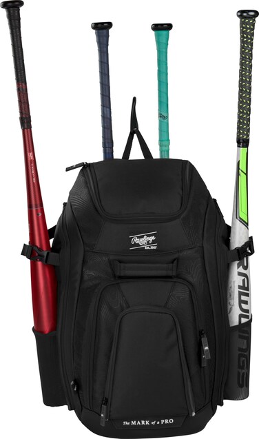 Rawlings   LEGION 2.0 Player's Backpack   Baseball/Softball   BLACK