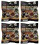 Party Animal Squeezymates 2025 Series 7 NFL Figures Blind Bags Gift Set Party Bundle - 4 Pack