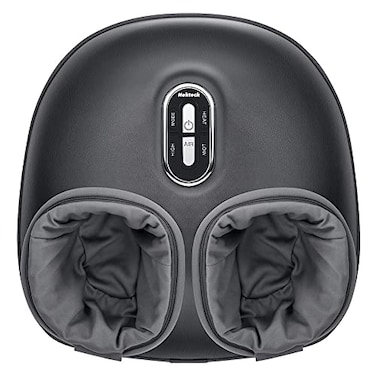 Nekteck Shiatsu Foot Massager Machine with Soothing Heat, Deep Kneading Therapy, Air Compression, Improve Blood Circulation and Foot Wellness,Relax for Home or Office Use(Gray)