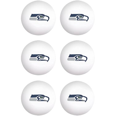 WinCraft Seattle Seahawks 6-Pack Table Tennis Balls