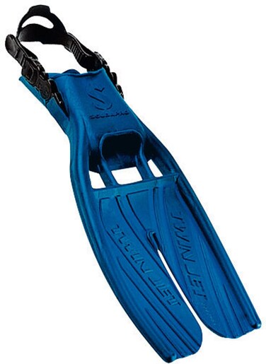 Scubapro Jet Sport Adjustable Fin (Blue, S/6-8)