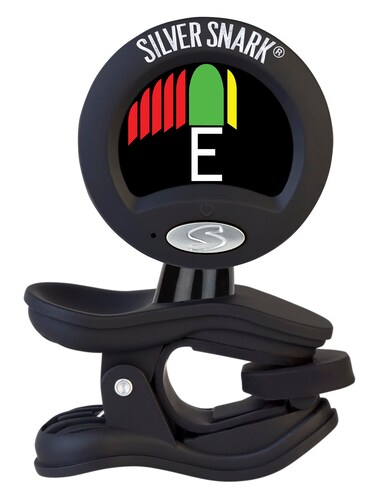 Snark 2 Clip-on All Instrument Tuner-Black/Silver (SIL2-BLACK)