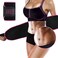 Lisacool Sculpt Touch Waist Trainer For Women Sweat Band For Stomach Waist Trimmer Adjustable Lumbar Trainer with Lumbar and Back Support Black/Pink