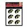 Wincraft NCAA Iowa Hawkeyes Face Tattoos, Team Colors, One Size