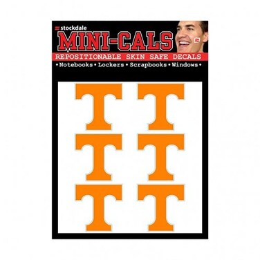 Wincraft NCAA Tennessee Volunteers Face Tattoos, Team Colors, One Size