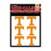 Wincraft NCAA Tennessee Volunteers Face Tattoos, Team Colors, One Size