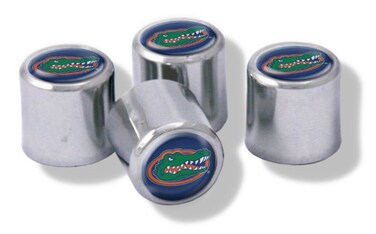 NCAA Florida Gators Metal Tire Valve Stem Caps, 4-Pack