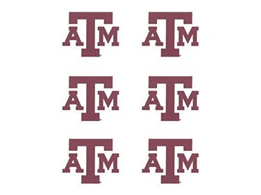 WinCraft NCAA Texas A&amp;M Aggies Face Tattoos, Team Colors, One Size