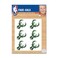 Wincraft NBA Milwaukee Bucks Face Tattoos, Team Colors, One Size