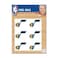Wincraft NBA Utah Jazz Face Tattoos, Team Colors, One Size