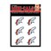 WinCraft NFL Denver Broncos Face Tattoos, Team Colors, One Size