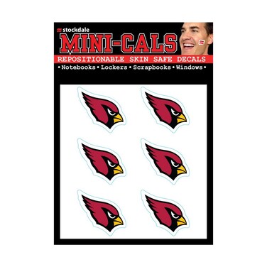 Wincraft NFL Arizona Cardinals Face Tattoos, Team Colors, One Size
