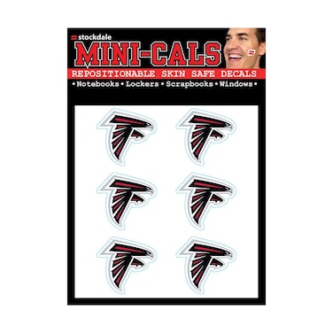 WinCraft NFL Atlanta Falcons Face Tattoos, Team Colors, One Size