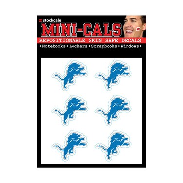 WinCraft NFL Detroit Lions Face Tattoos, Team Colors, One Size