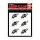 Wincraft NFL Baltimore Ravens Face Tattoos, Team Colors, One Size