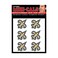 NFL New Orleans Saints Face Tattoos, Team Colors, One Size