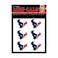 WinCraft NFL Houston Texans Face Tattoos, Team Colors, One Size