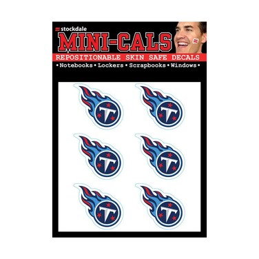 WinCraft NFL Tennessee Titans Face Tattoos, Team Colors, One Size