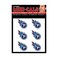 WinCraft NFL Tennessee Titans Face Tattoos, Team Colors, One Size