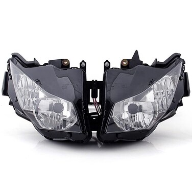 Motorcycle Headlight Headlamp Assembly Compatible for Honda CBR1000RR 2012 2013 2014 2015 2016 12-16 cbr 1000 rr After-Market Front Head Light Housing,Lighting Lamp Clear