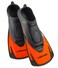 HEAD by MARES Head by Mares Italian Design Swim Training Fins Flippers, Designed Blade to Increase Leg Strength and Speed with Snorkel Gear Bag, OR - 40, Black Orange