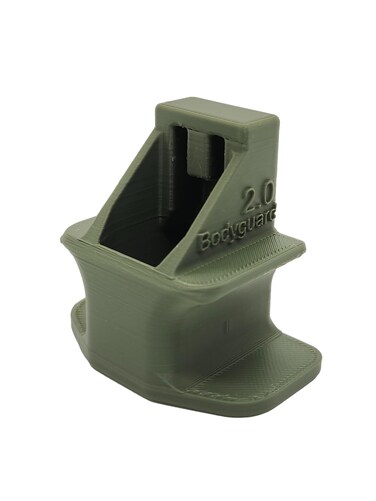 EZMAGLOADER Magazine Loader for The Smith &amp; Wesson M&amp;P Bodyguard 2.0 (not The Single Stack) - Easy Pain Free Loading - Comfortable Grip - Speed Loader Accessories - Large Flanges for Thumb Relief -
