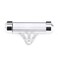 Motorcycle Document Tube, Motorcycle Registration Tube, Universal Motorcycle Motorbike Secure Tax Disc Tube Cylindrical Holder Frame Silver