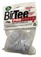 BirTee Golf Tees - PRO Speed Plus with Flexibility &amp; Durability - 8 Pack. Indoor Golf Tees/Golf Simulator Tees/Winter Plastic Golf Tees (White)