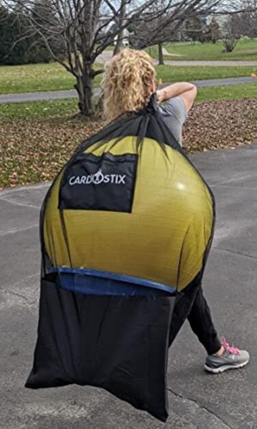 Cardiostix Bucket Ball Hauler for Cardio-Drumming   Drumsticks, Premium Mesh, Fitness, Aerobic Class, Caddy, Pound, Exercises &amp; Workouts (Listing is for The 1 mesh Bag only)