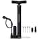 VIMILOLO Bike Pump, Air Bicycle Pump Inflator for Presta and Schrader Valve Tire Ball Bike Portable Pumps 160PSI &amp; 11BAR