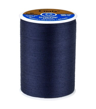 Coats &amp; Clark All-Purpose Navy Thread /400 Yard Spool/ 1 Spool of Yarn
