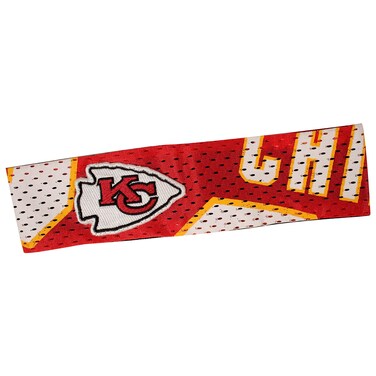Littlearth Unisex-Adult NFL Kansas City Chiefs Jersey FanBand Headband, Team Color, One Size, (300404-CHIE-1)