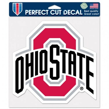 Ohio State Buckeyes OSU NCAA 8" X 8" Color Die-Cut Decal