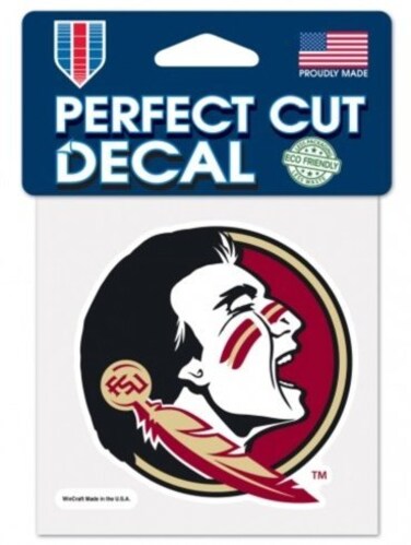Florida State Seminoles Official NCAA 4''x4'' Perfect Cut Decal