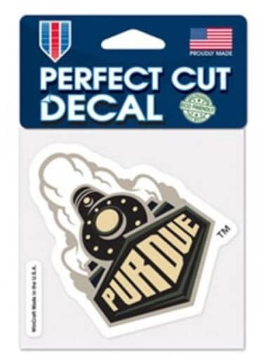 Purdue Boilermakers Official NCAA 4''x4'' Perfect Cut Decal