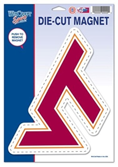 WinCraft NCAA Official Virginia Tech Hokies 6x9 Die-Cut Magnet