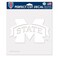 NCAA Mississippi State Bulldogs 8x8 Inch White Perfect-Cut Decal