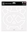 WinCraft NHL Official Chicago Blackhawks 8'' x 8'' Perfect Cut Decal