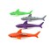 ZHFUYS Diving Pool Toy Underwater Swimming Throwing Diving Torpedo Shark,4 Pack