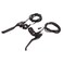 SolUptanisu Brake Lever,Aluminum ycle Brake Levers,Left&amp;Right ycle Electric Brake Lever with Wires Aluminum Alloy Protevtive Mountain Brakes