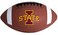 Rawlings NCAA Primetime Junior Size Football, Iowa State Cyclones, Red